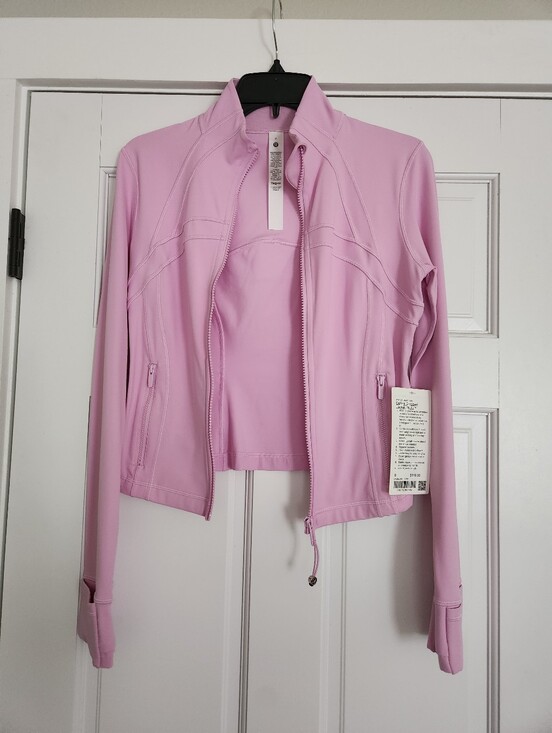 lululemon athletica Jackets & Blazers - ✨️🩷NWT Lululemon Define Jacket Cropped Nulu Pink Size 8